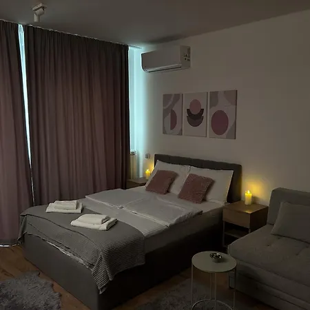 V Park Lux Apartman Belgrad Exterior foto
