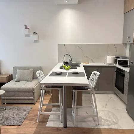 V Park Lux Apartman Belgrad Exterior foto